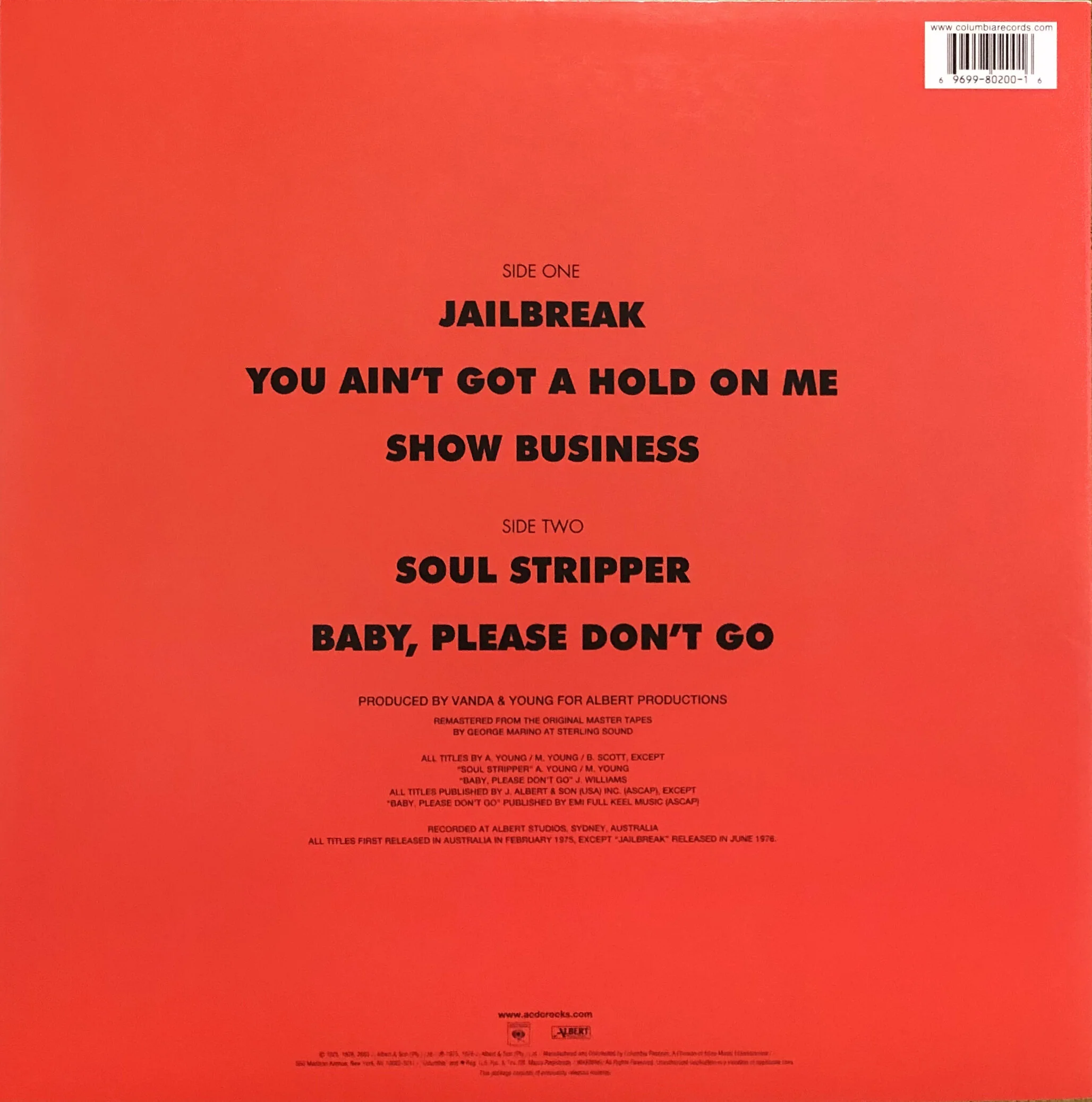 AC/DC – '74 Jailbreak (EP Review) — Subjective Sounds